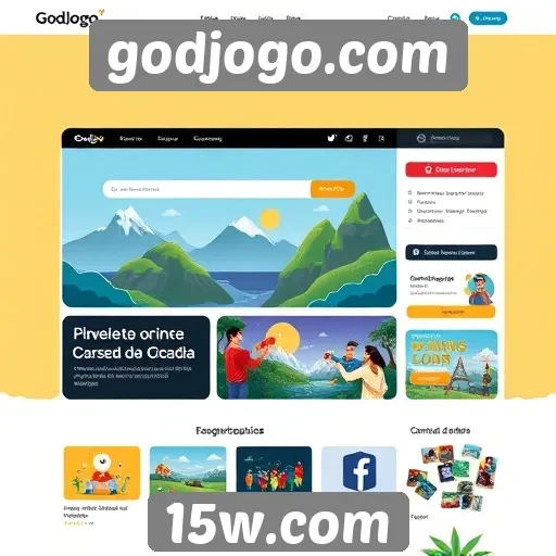 experiência de usuário no site godjogo.com é aprimorada